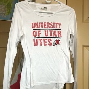 Under Armor White Utah Utes Long Sleeve
